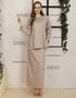 BAJU KURUNG KEDAH PESAK AUDRA (TORTILLA)